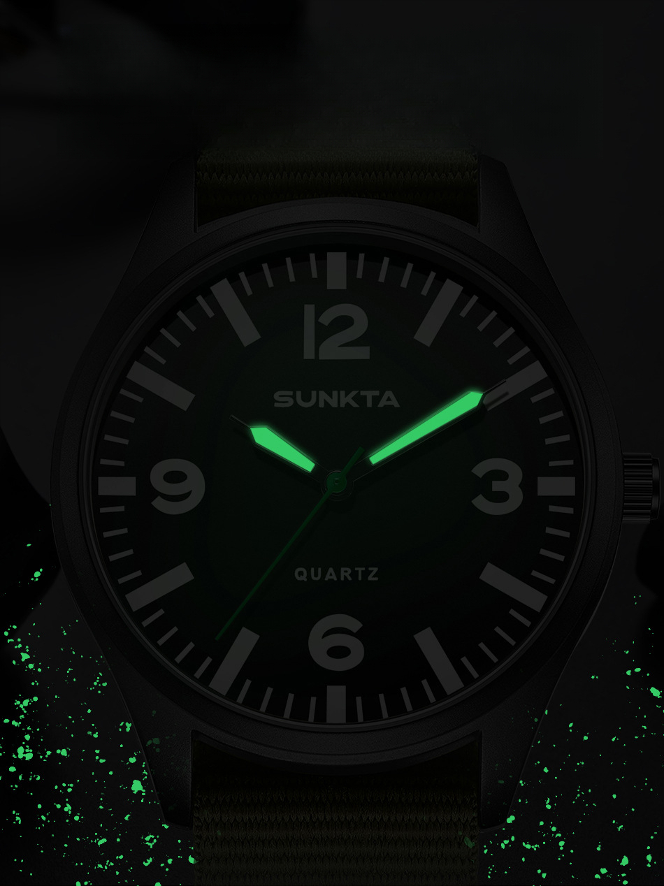 New Fashionable Simple Digital Scale Watch For Men And Students, Luminous Waterproof Quartz Wristwatch - view 8