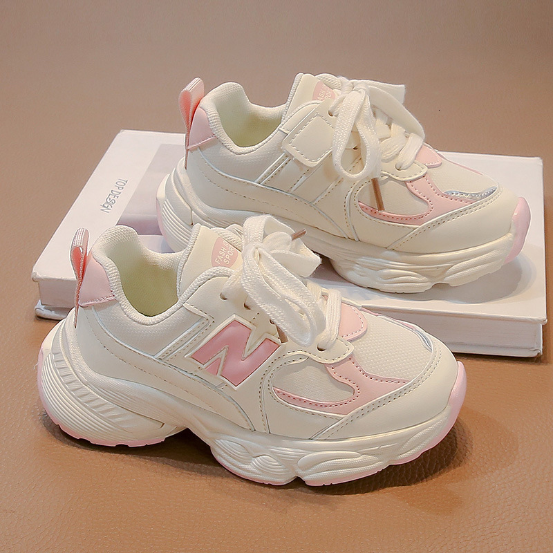 Children's Sports New 2025 Spring And Autumn Comfortable Breathable Big Kids Fashion Casual Girls Student Shoes - view 5