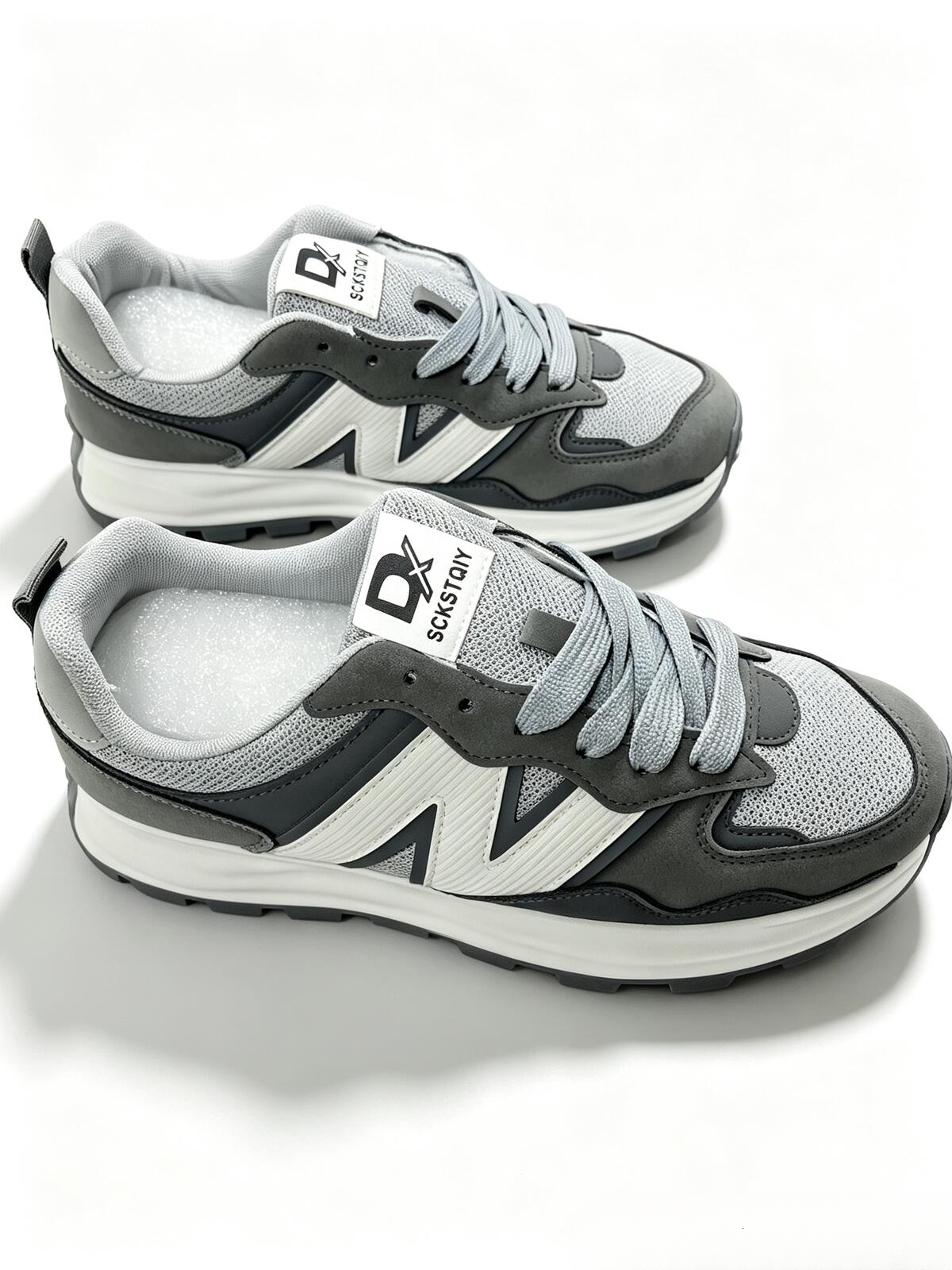Free shipping summer New arrival women fashion sneakers Green khaki gray sport running shoes breathable athleisure runners trainers men size 39 44 - view 4