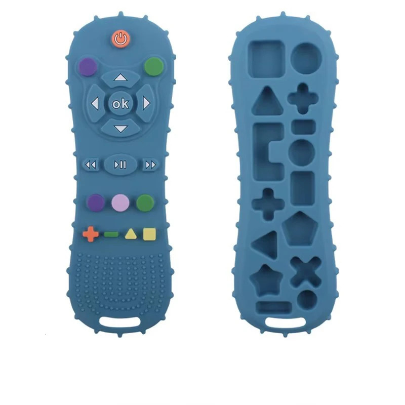 1/2/3 PCS Remote Control Shape Baby Teethers Silicone Toys Suitable for 6-36 Months Boys and Girls Just Teething Baby Gift260901 - view 6