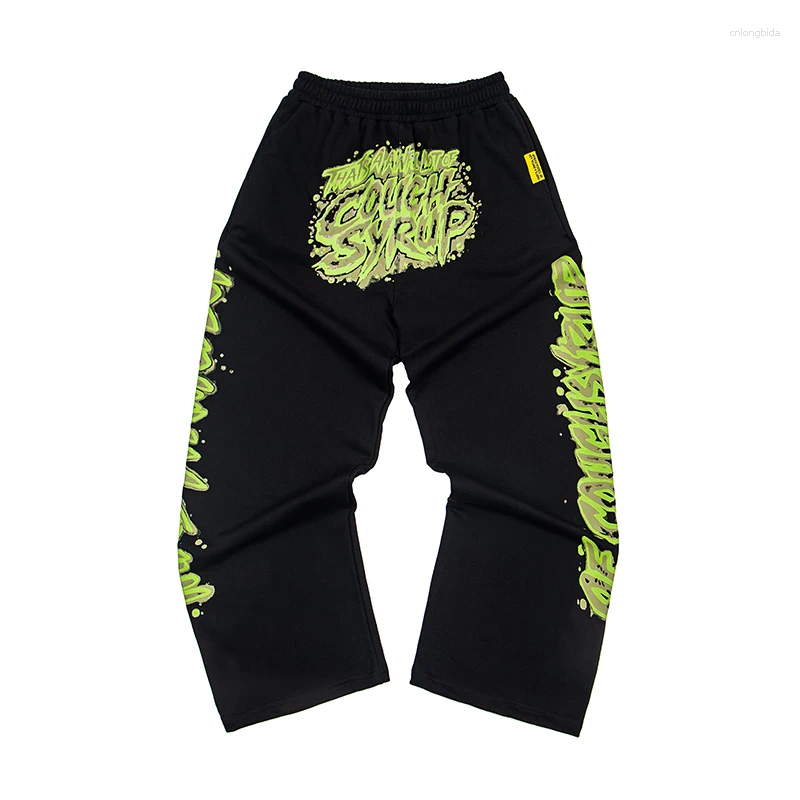 Men' s Pants Sweatpants High Street Personality Graffiti