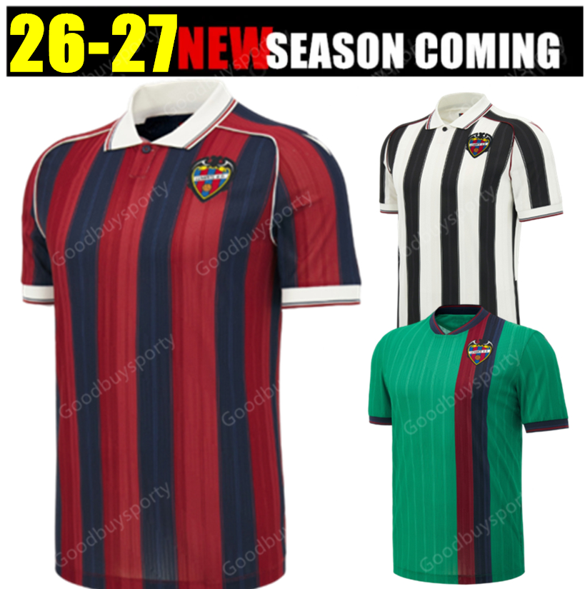 2627 Levante UD Maglie Da Calcio Home Kit Camicie The Frogs Calcio 2027 2026 Un…