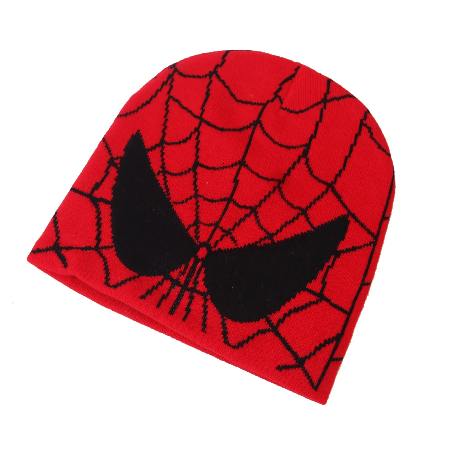 New Cartoon Spider Embroidered Hat Men Winter Autunm Warm Knitted Bonnet Cap Soft Wool Beanies Caps Boys Gifts J260902 - view 7