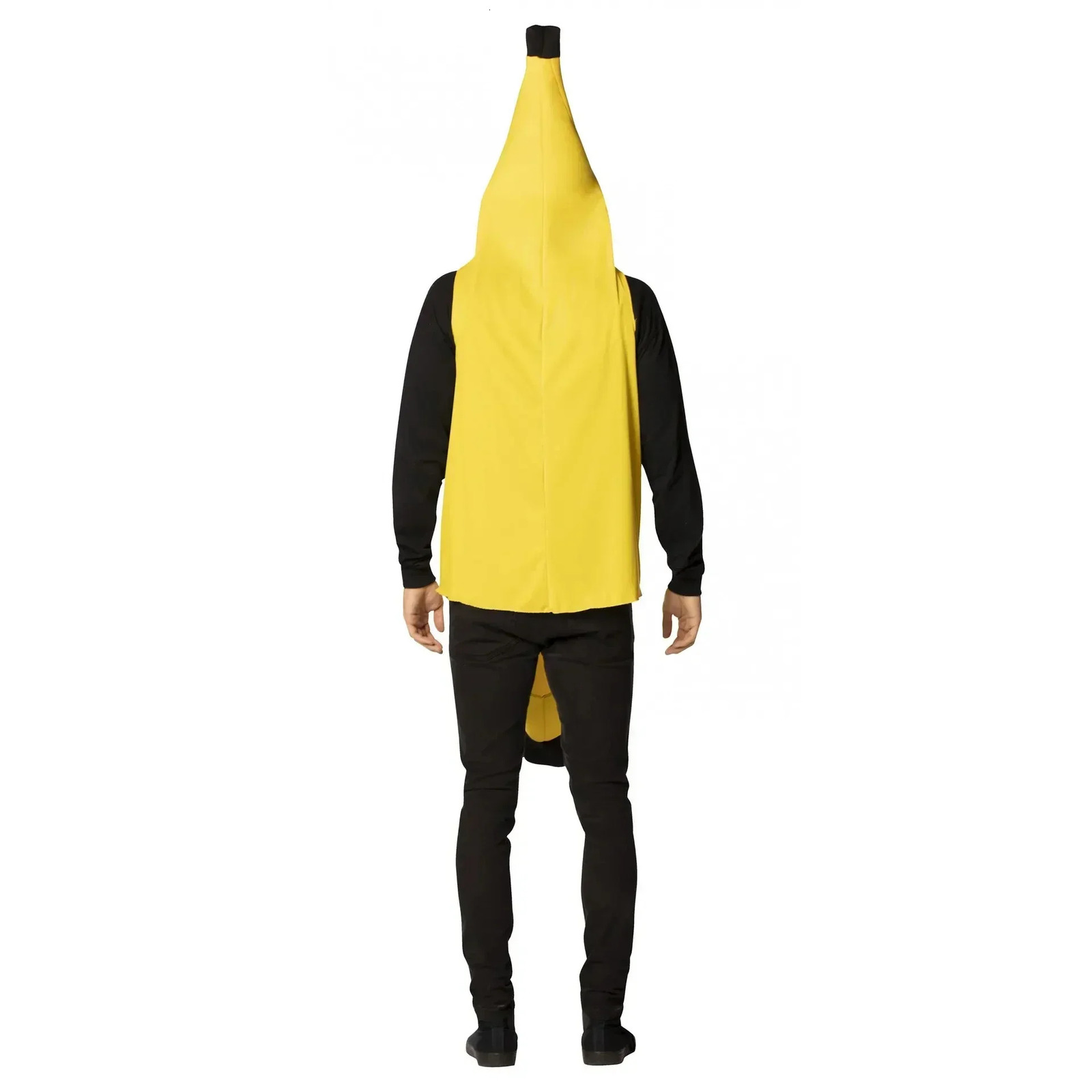 Adult Kids Unisex Funny Banana Cosplay Costume Suit Yellow Halloween Fruit Fancy Party Festival Dance Dress Costume 260902 - view 5