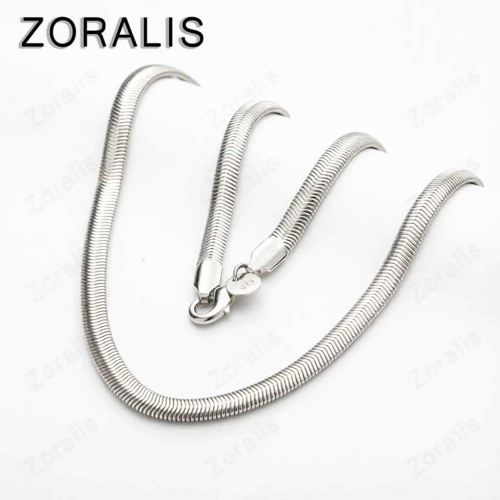 Snake 18K Gold 6mm Flat 16/18/20/22/24/26 Inch Chain Necklace For Women Man Engagement Wedding Fashion Charm Jewelry J260901 - view 5