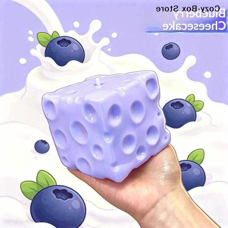 Blueberry Cheese Cake Toy Soft Slow Rebound Texture Stress Relief Ball Finger Pressure Relief Toy S2609022LMQ
