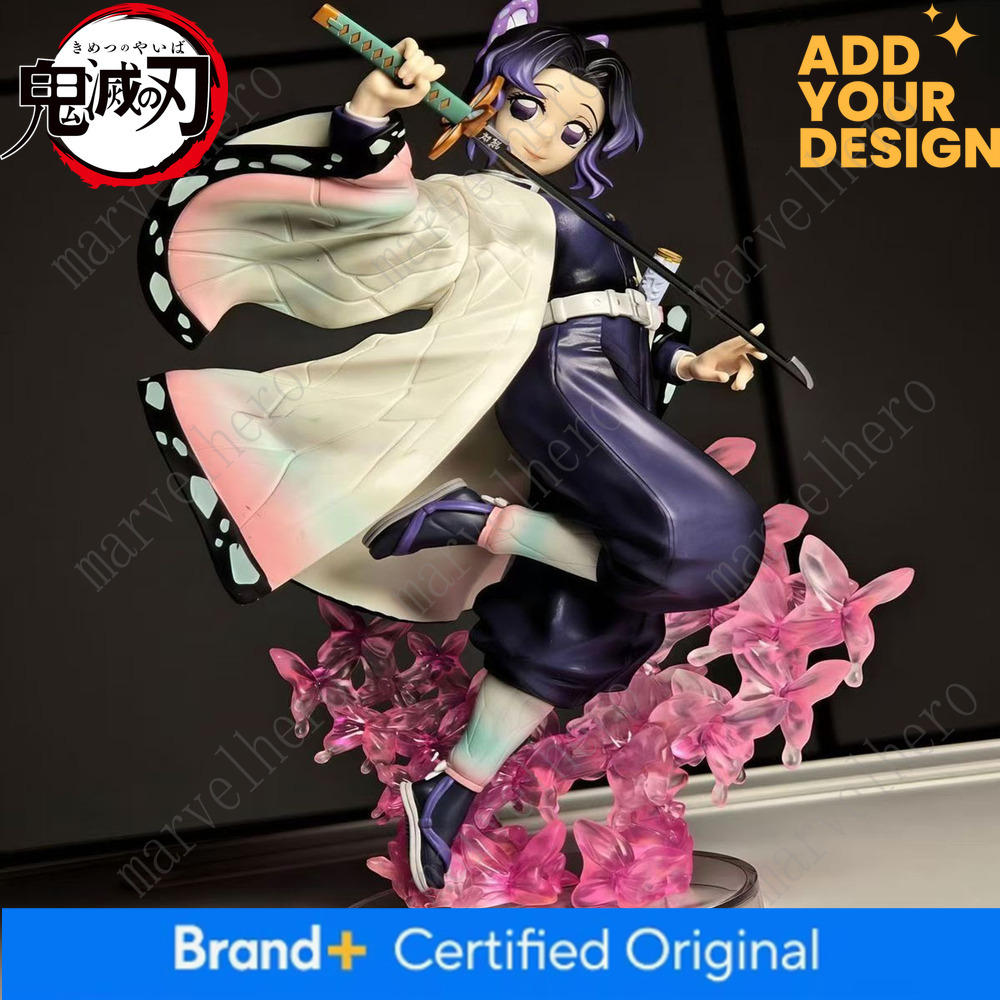 Demon Slayer Anime Kochou Shinobu Model Action Doll Statue Peripheral Toy PVC Gift Christmas Decor Figure Collect