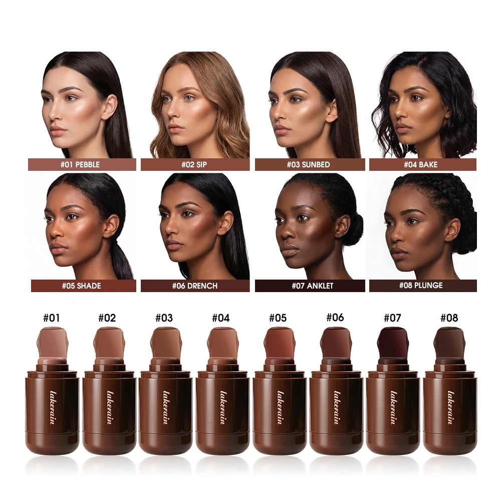 3D Contour Stick Packet Bronzer Cream Stick Face Contour Blush Cream Cheek Easy To Apply Color Makeup 260902 - view 4