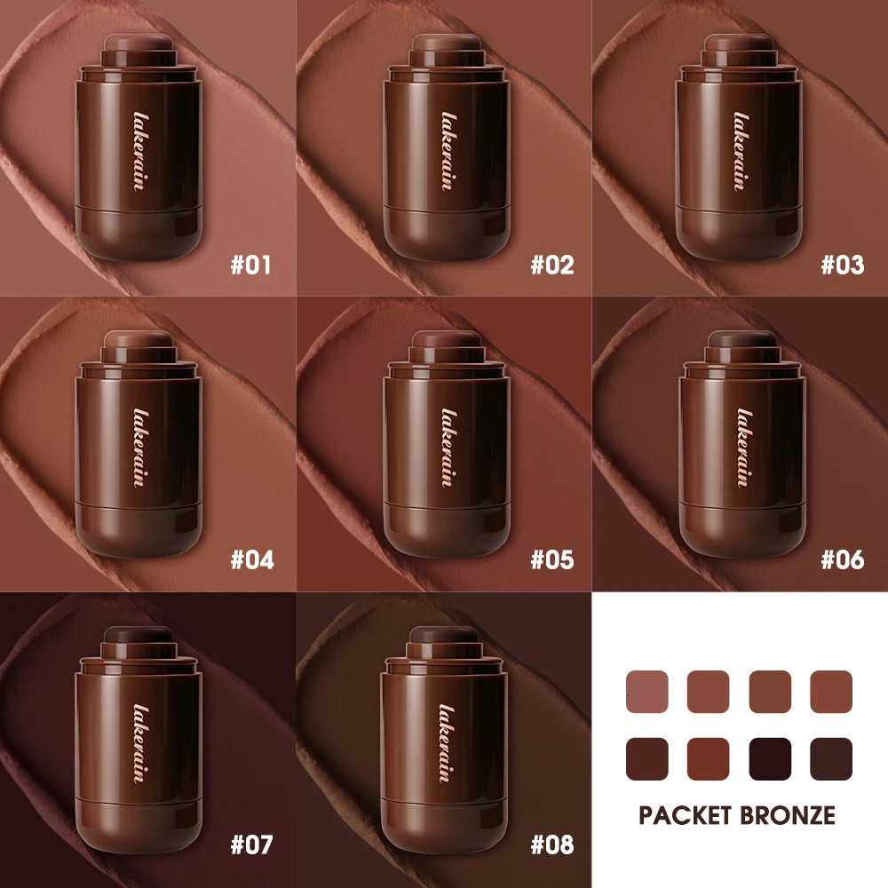 3D Contour Stick Packet Bronzer Cream Stick Face Contour Blush Cream Cheek Easy To Apply Color Makeup 260902 - view 5