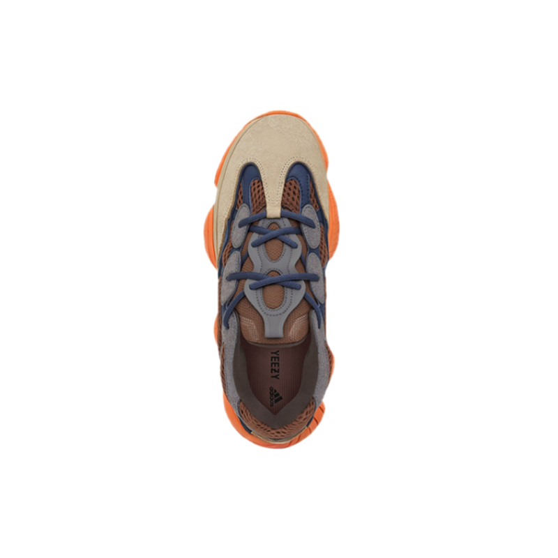 Unisex Yeezy 500 Retro Dad Sneakers - Comfortable Mesh & Suede with Thicc Cushioning - view 5