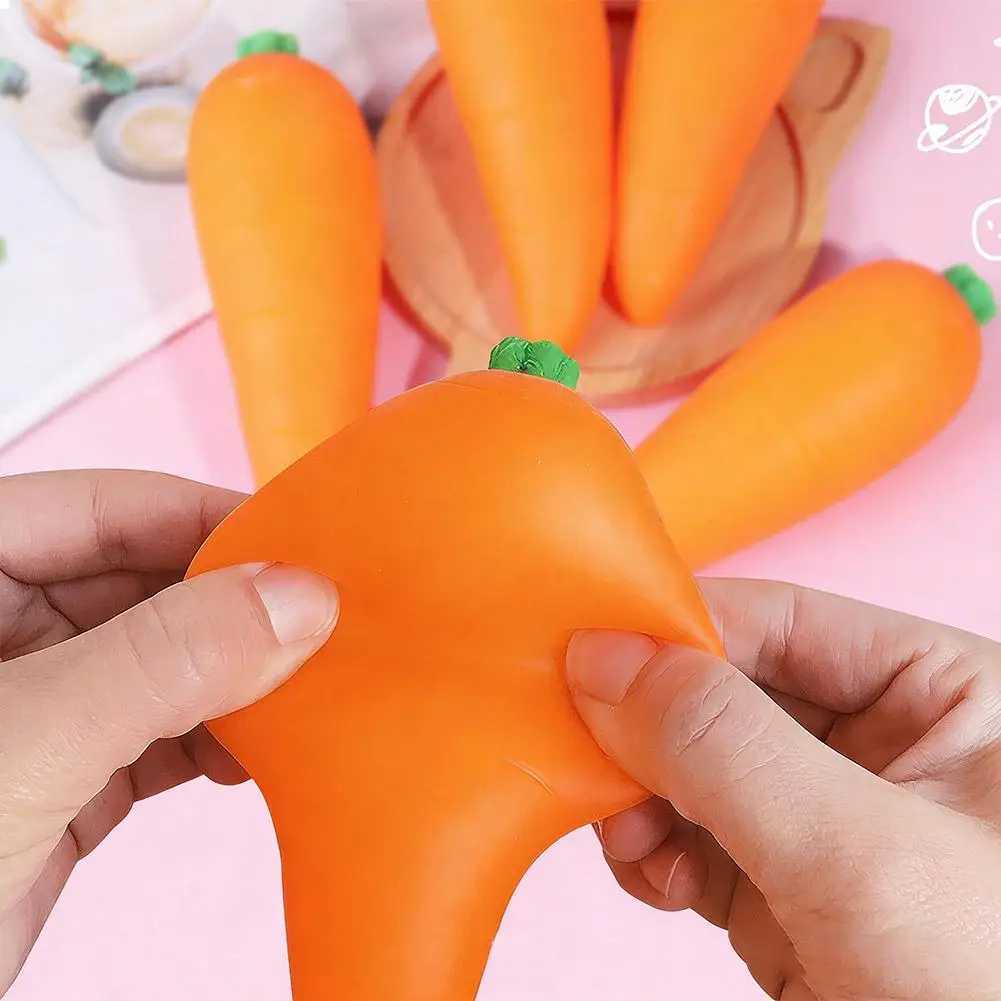 Giant Vegetable Squishy Toys Dumpling Sausage Carrot Stress Relief Sensory Fidget Toys for Kids Teens Adults S260902IS5W - view 6