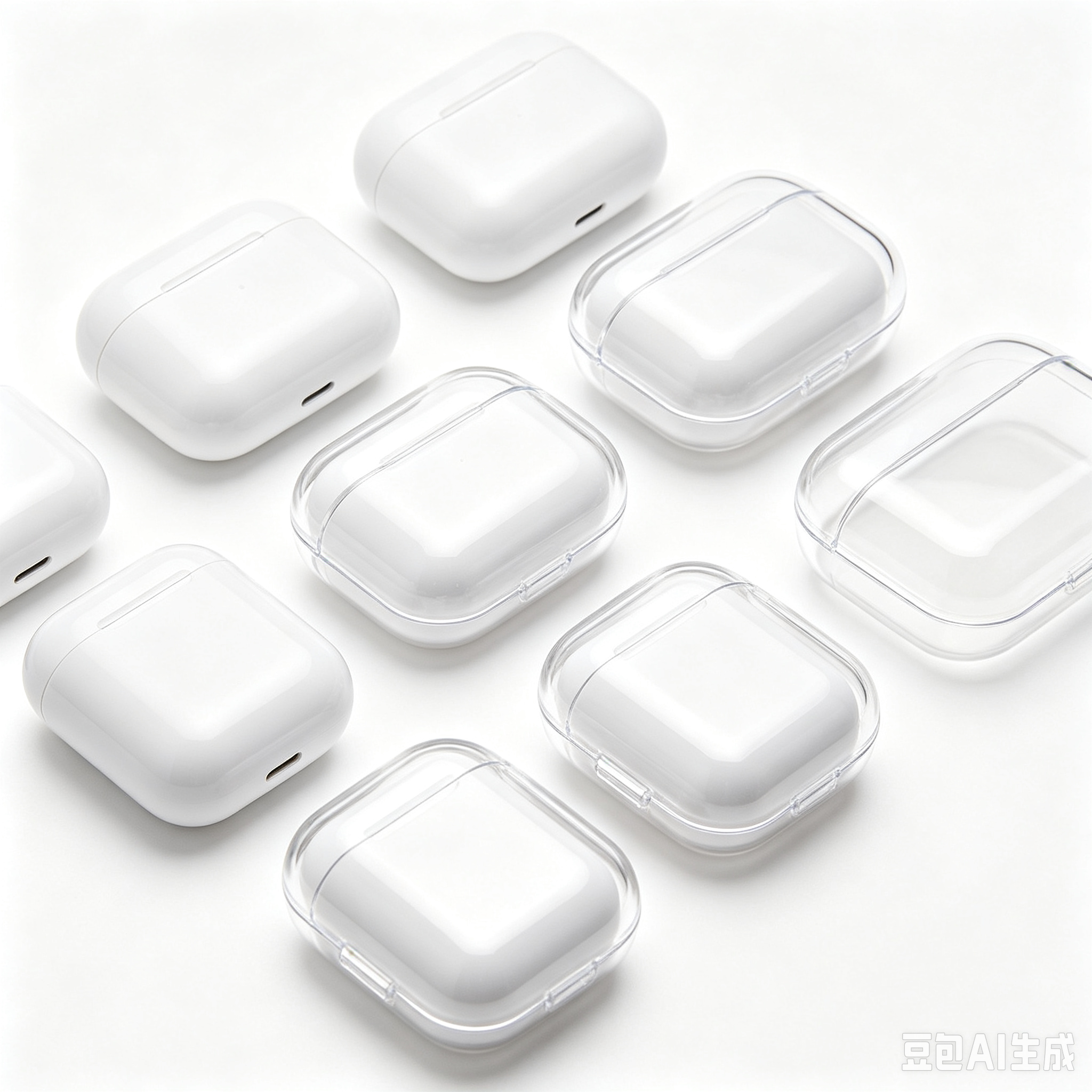 Protezione Per Auricolari In Silicone Leggero E Trasparente, Custodia Antiurto Per Airpods Pro3, Airpods Pro4-image