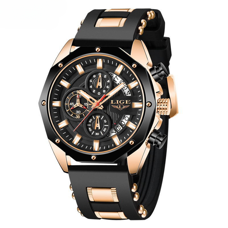 Hot-Selling Sports Multi-Function Waterproof Watch - view 6