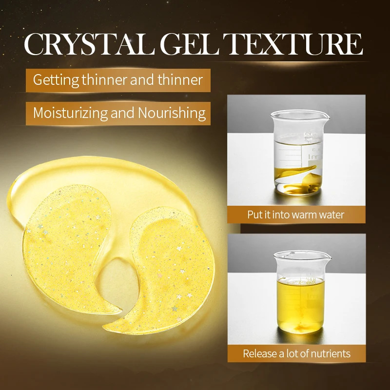 60pcs SADOER C Crystal Collagen Eye Mask Dark Circles Under Eyes izing -s -Aging Eye Patches 260902 - view 6