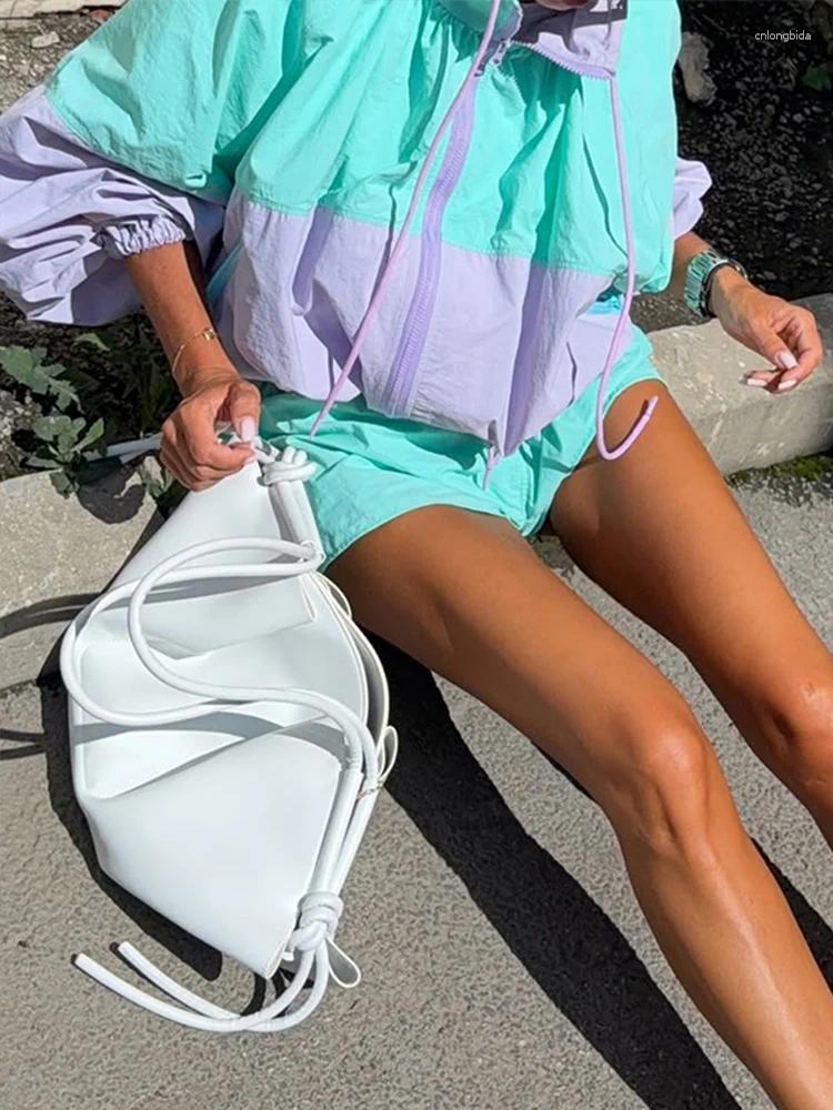 Women' s Tracksuits Color Block Two Piece Matching Set S - view 3