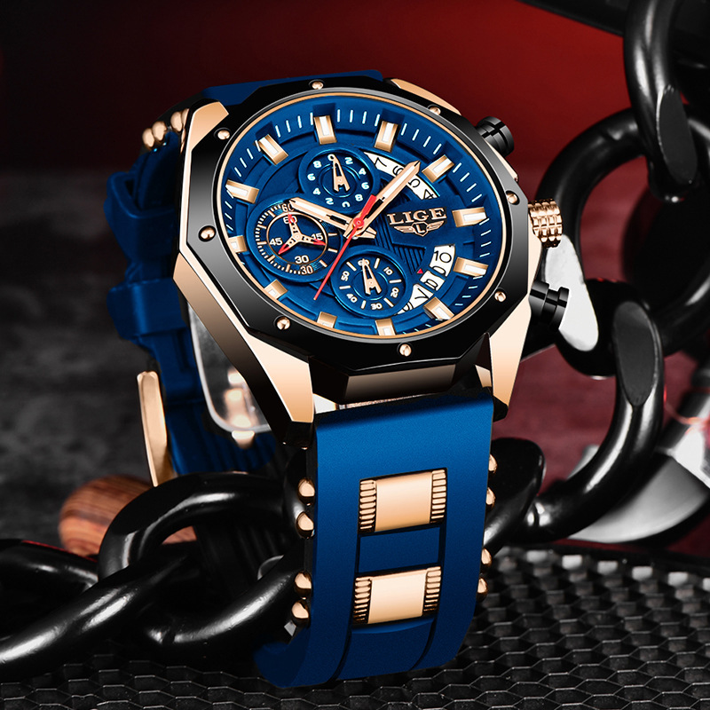 Hot-Selling Sports Multi-Function Waterproof Watch - view 3