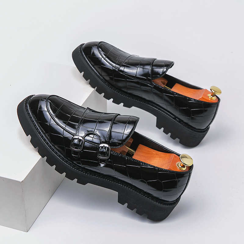 Loafers Leather Men's Dress Shoes Breathable Slip-On Solid Formal Casual Shoes Handmade Designer Men Shoes Mocassin H260903