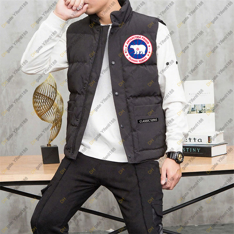 Designer Vest Jacket Mens Gillet Cappotto Invernale Caldo Body Warmer Tendenze Freestyle Veste Sans Manche Luxury Men Puffer Jackets Mann Weste Homm-image