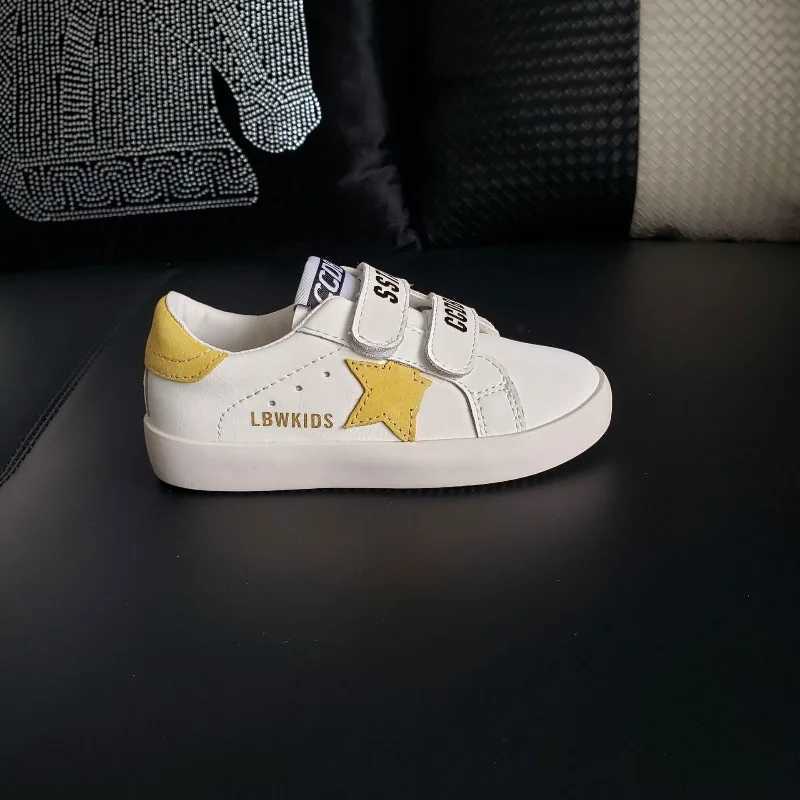 Children Skate Shoe Boy Girl Soft Sole Wear-Resistant Street Sports Shoe Kids Velcro Casual Sneakers Genuine Leather Board Shoes R260904 - view 7