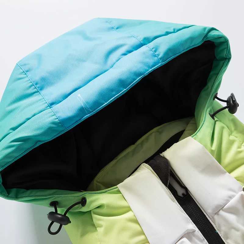 Ski Suit Men Women New Skiing and Snowboarding Sets Outdoor Warm Waterproof Windproof Jacket+Pants Male Female Winter Snow Suit N260903 - view 6