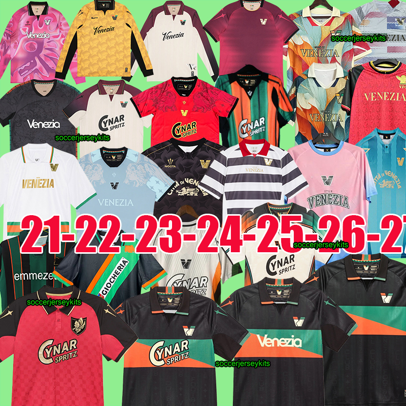 2026 Maglia Da Calcio Venezia Fc FC 2026 Maglia Da Calcio In Maglia Nera Maglia…