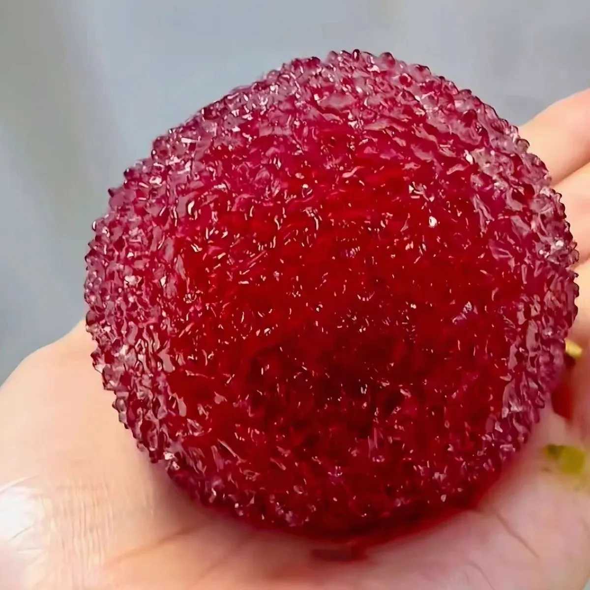 Slushy Bayberry Stress Ball Squishy Toy Shapeable Non-rebound Fidget Toys ASMR Slushy Squeeze Ball Anti Stress for Adults Kids S260904UQFP - view 3