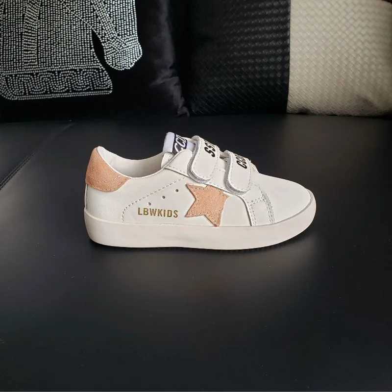 Children Skate Shoe Boy Girl Soft Sole Wear-Resistant Street Sports Shoe Kids Velcro Casual Sneakers Genuine Leather Board Shoes R260904 - view 6