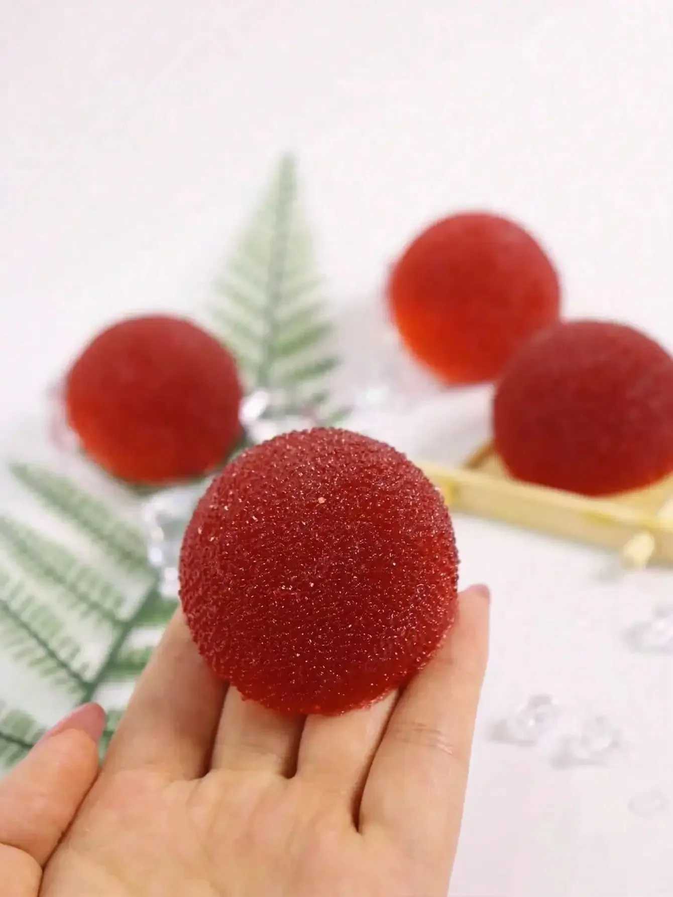 Slushy Bayberry Stress Ball Squishy Toy Shapeable Non-rebound Fidget Toys ASMR Slushy Squeeze Ball Anti Stress for Adults Kids S260904UQFP - view 5