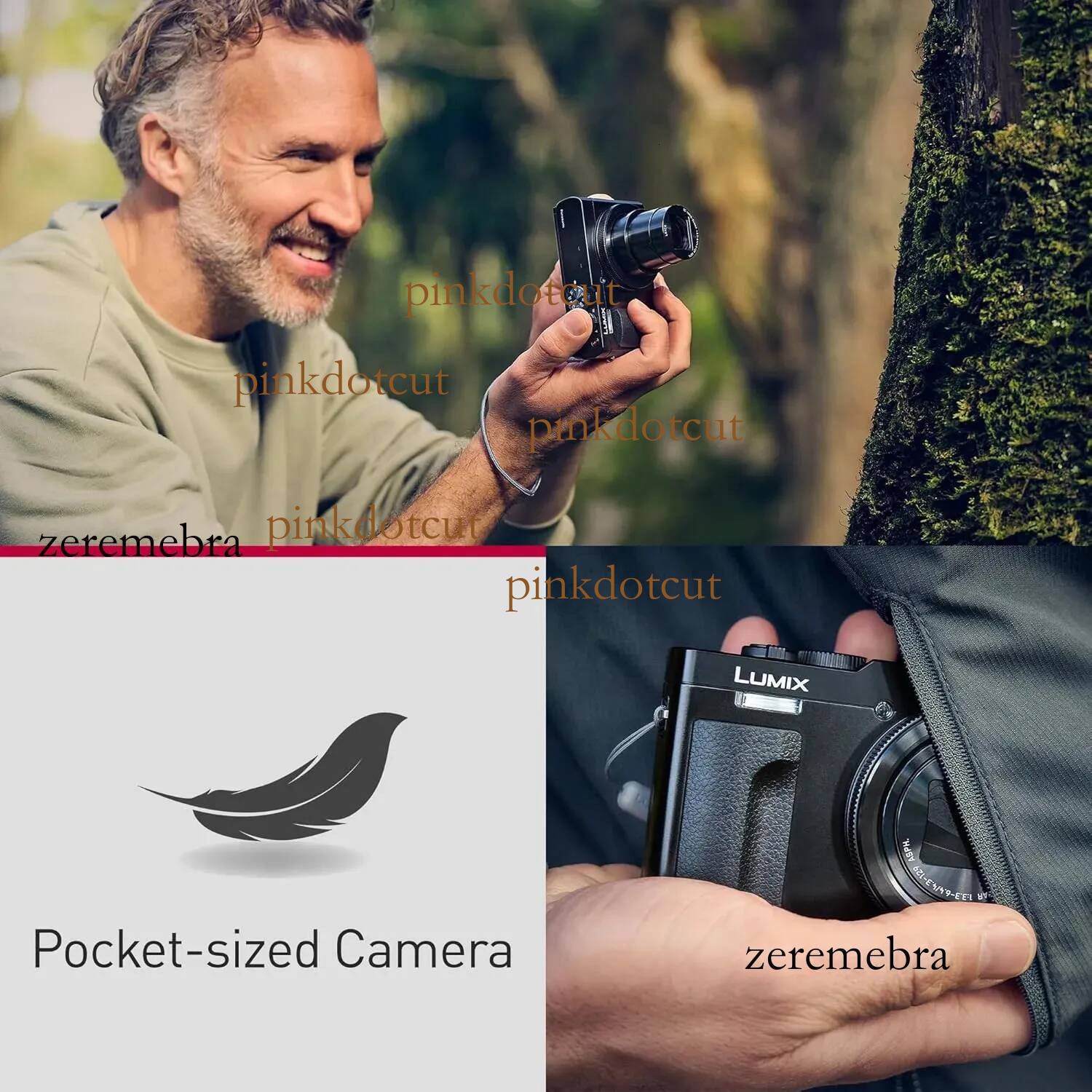 LUMIX 1 Panasonic Tz/Zs99 Point Shoot Compact Camera 30X With 24 720Mm Zoom Lens 4K Video/Photo Great For Travel And Concerts DC Tz99 - view 4