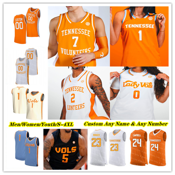 Chaz Lanier Vols College Basketball Jersey Igor Milicic Jr. Zakai Zeigler Gaine…