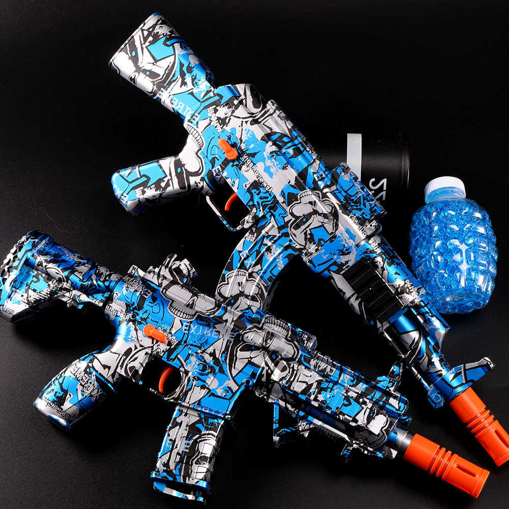 AK/ M416 Rechargeable Gel Ball Blaster Gun Outdoor Toy for Teens 14+ Gift (Beads Not Included) S26090423ZD