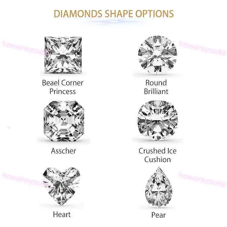 Custom 9K 14K 18K Gold Pear Shape Cutting Lab-grown Diamonds Fine Jewelry Eternity Wedding Engagement Band Ring - view 8