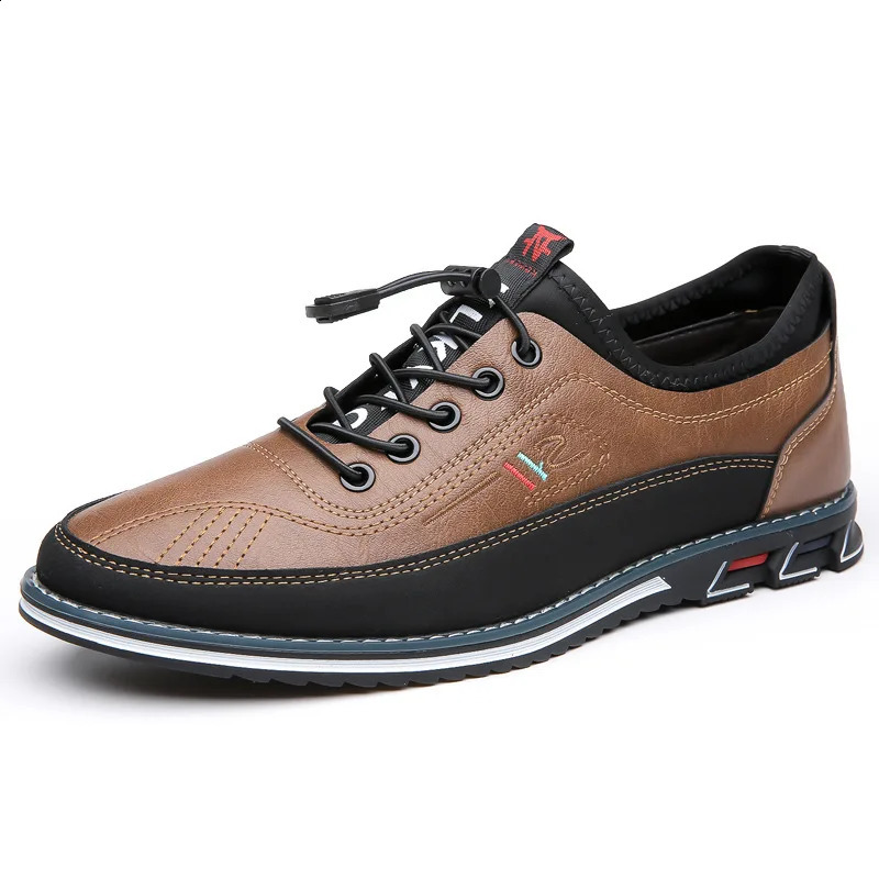 Fashion Black Dress Shoes Mens Business Leather Oxford Social y Shoes Prom Casual Footwear big size 48 49 50 51 52 53 260904 - view 7