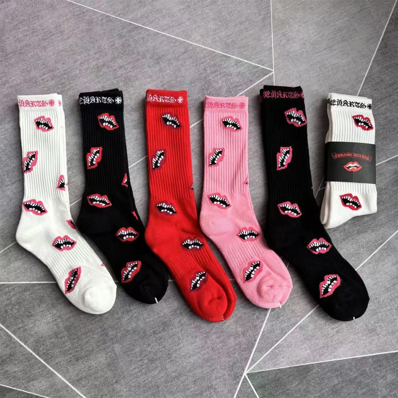 Calza Da Uomo E Da Donna, Lettera Classica, Confortevole, In Cotone Traspirante, Alla Moda, Di Alta Qualità , Ricorda Il Colore Tra Cui Scegliere I C-image