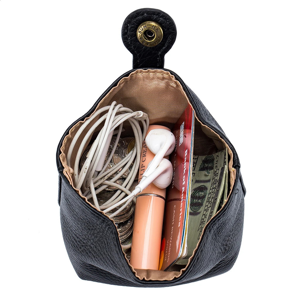 Leather Women Cosmetic Bag Cute Makeup Pouch Travel Small Earphone Keys Box Lipstick Organizer Case Fashion Mini Coin Purse 260904 - view 3