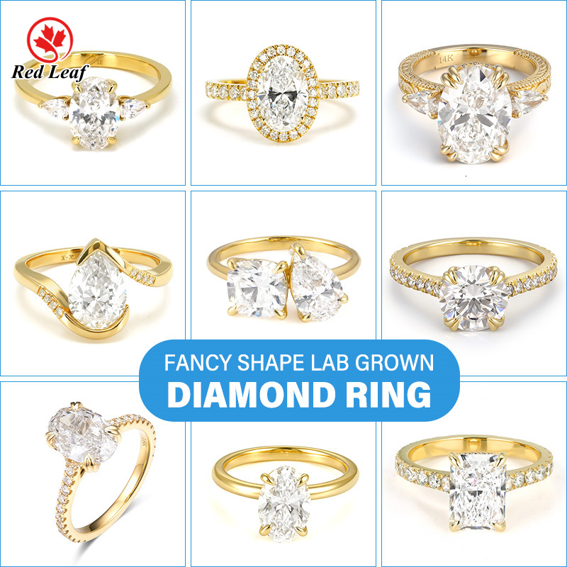 IGI Certified 3.0 Ct Lab Grown Diamond Engagement Ring- Elongated Cushion Cut 14K Solid Gold Hidden Halo Bridal Ring for Women - view 5