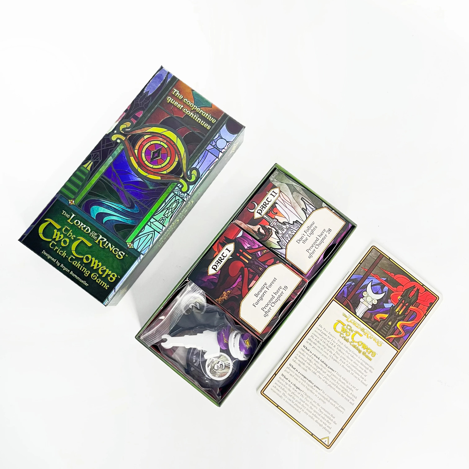Board Game The Two Towers TrickTaking Family Party Card Game Holiday Gift for Friends Strategy Challenge Enjoy 260905 - view 4