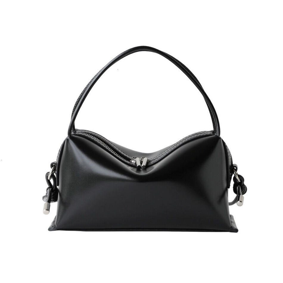 Women Unique Horsehair Frosted Mini Small Square Bag Simple Versatile Genuine Leather Shoulder Crossbody Handbag For Daily Office Commute Buckle Shoul - view 6