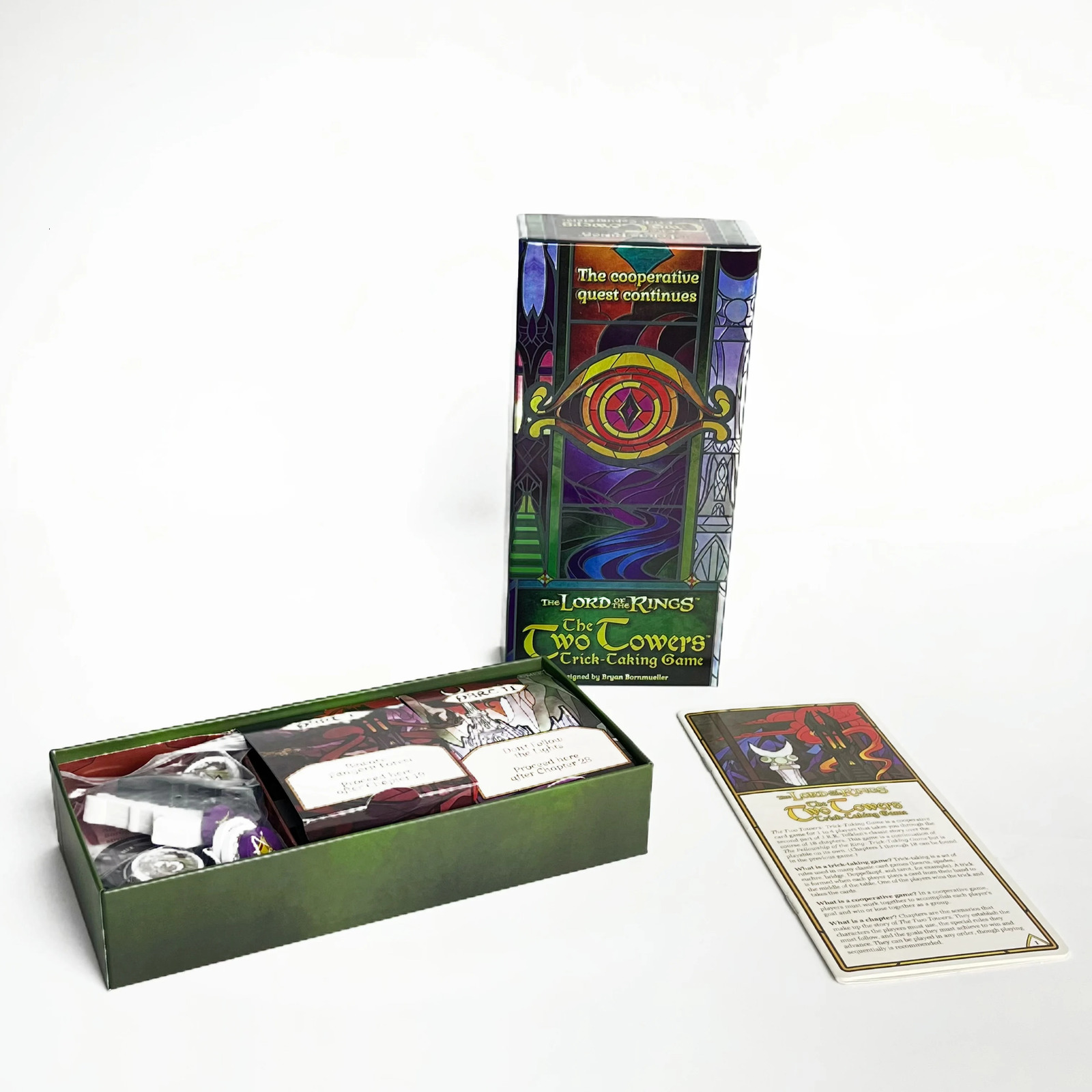 Board Game The Two Towers TrickTaking Family Party Card Game Holiday Gift for Friends Strategy Challenge Enjoy 260905 - view 3