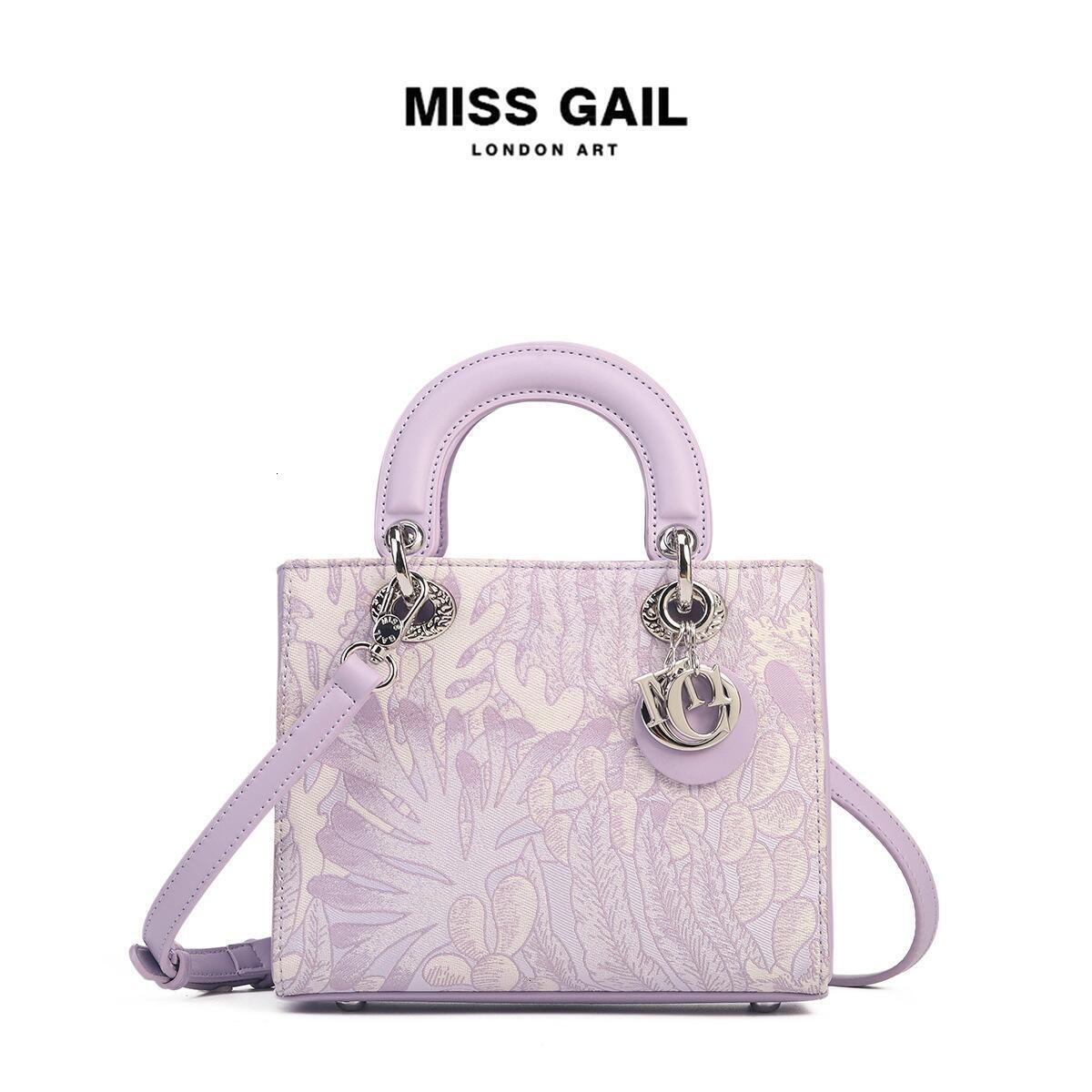 MISS GAIL New Chinese Floral Embroidery Top Handle Handbag Women Mini Luxury Satchel Bag Elegant Shoulder Purse for Wedding Party Daily Commute dh9120 - view 7