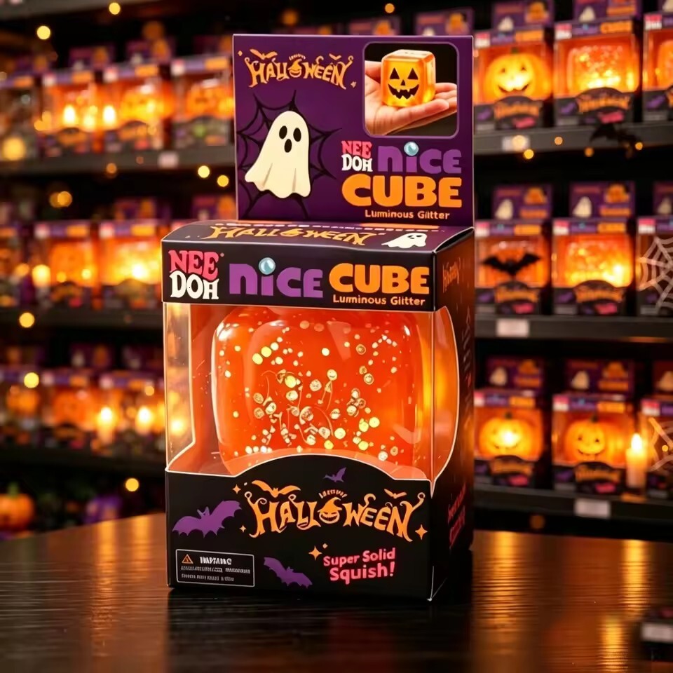 Halloween Needoh Orange Nice cube Squeeze Toys Sensory Colorful Knead Stretch Anxiety Relief ADHD Fidget Toy Leisure Gift 26Y0907 - view 7