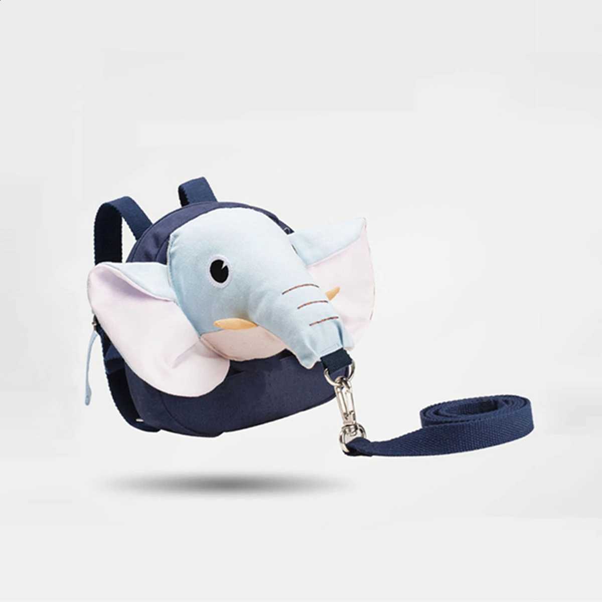 Backpacks Carriers Slings Cartoon Anti Walking Lost Shoulder Backpack Baby Girls Boys Elephant Small Bags with Traction Rope Anti Lost Toddler Schoolb - view 4