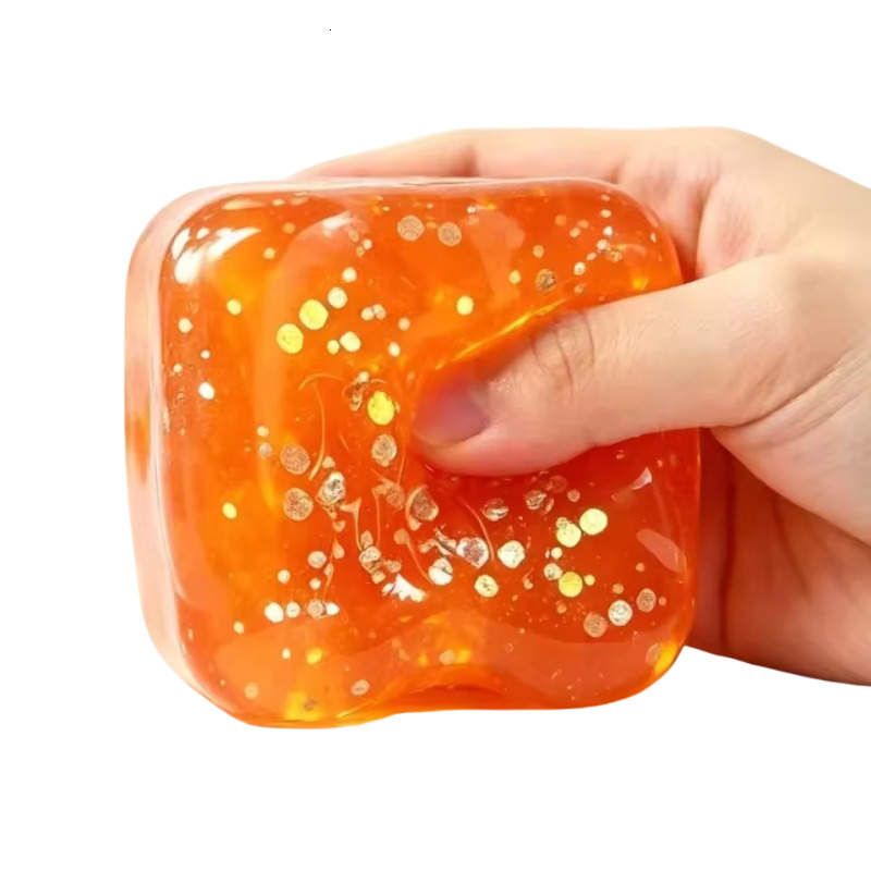 Halloween Needoh Orange Nice cube Squeeze Toys Sensory Colorful Knead Stretch Anxiety Relief ADHD Fidget Toy Leisure Gift 26Y0907 - view 4