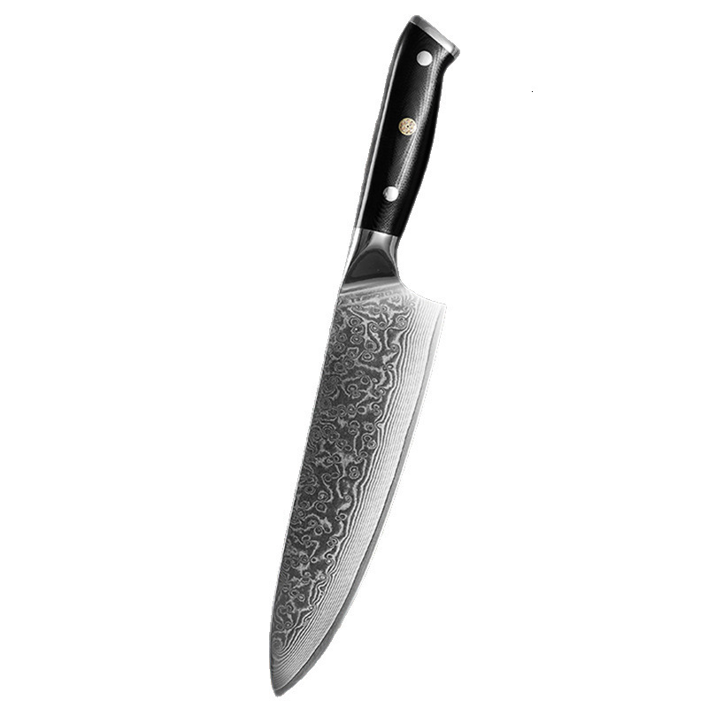 F. Young 8-inch professional chef knife Japanese 67 layer Damascus steel VG10 core super sharp meat and vegetable kitchen knife 241220 - view 6