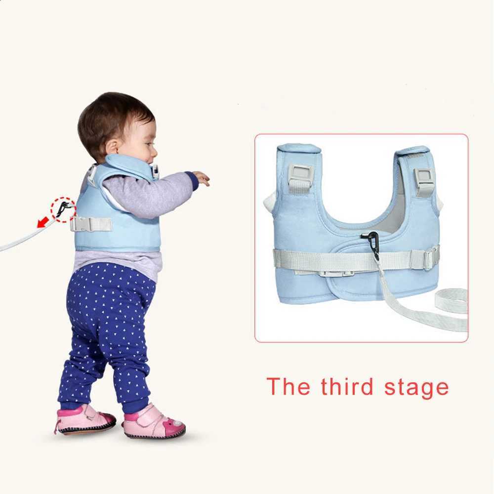 Backpacks Carriers Slings Baby Learning Walking Belt Baby Walker Toddler Rope Boy Girl Seat Walk Anti-fall Belt Baby Dual-use Child Traction Rope Arti - view 6