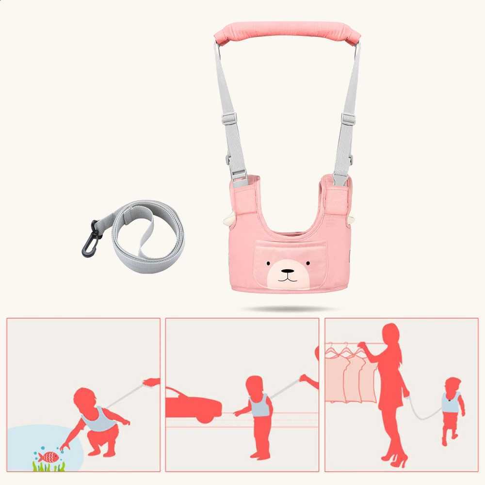 Backpacks Carriers Slings Baby Learning Walking Belt Baby Walker Toddler Rope Boy Girl Seat Walk Anti-fall Belt Baby Dual-use Child Traction Rope Arti - view 5
