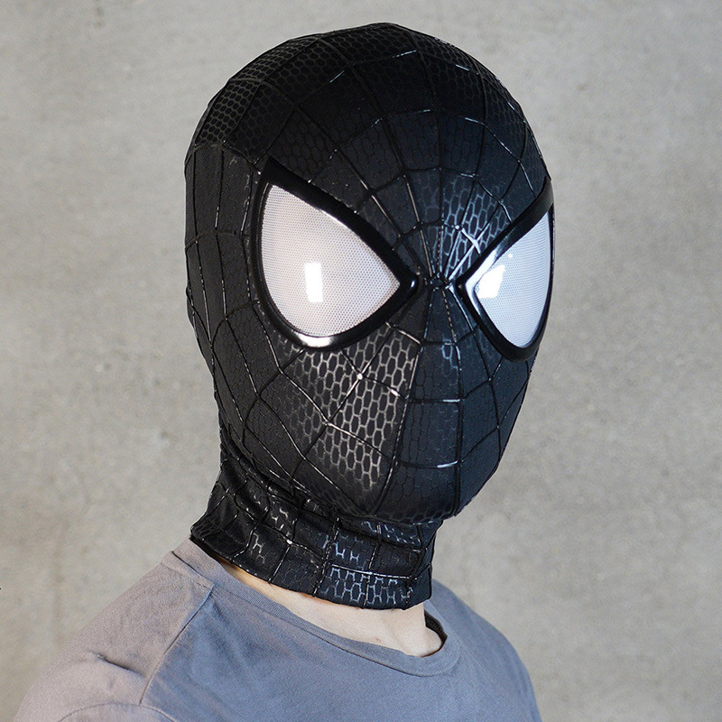 Handmade Spider-Man 2 Movie Accuracy Garfield Version Cosplay Mask Peter Parker Handicraft Collectible Item For Gift eb - view 5