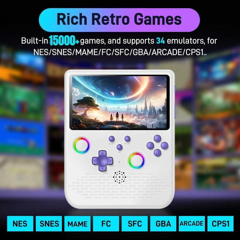 H5 Retro Games Console 4000mAh Video Game Console 5-inch I 15000 Games Portable Game Player Supports 34 Simulator D260907 - view 3