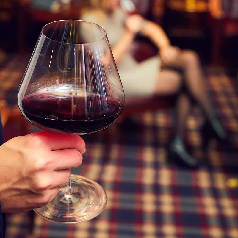 Quality Flawless JINYOUJIA 690ml Perfect Burgundy Glass Chardonnay Pinot Noir Wine Glasses Handmade Crystal Zalto Style Goblet L260904 - view 4