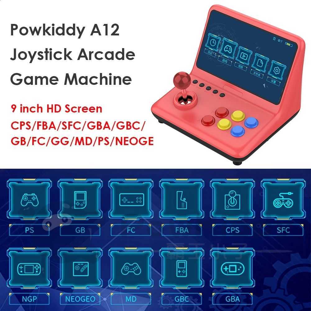 POWKIDDY A12 9inch joystick arcade A7 architecture quad-core CPU simulator video game console new game children's gift D260907 - view 5
